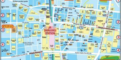 Map of Shinjuku