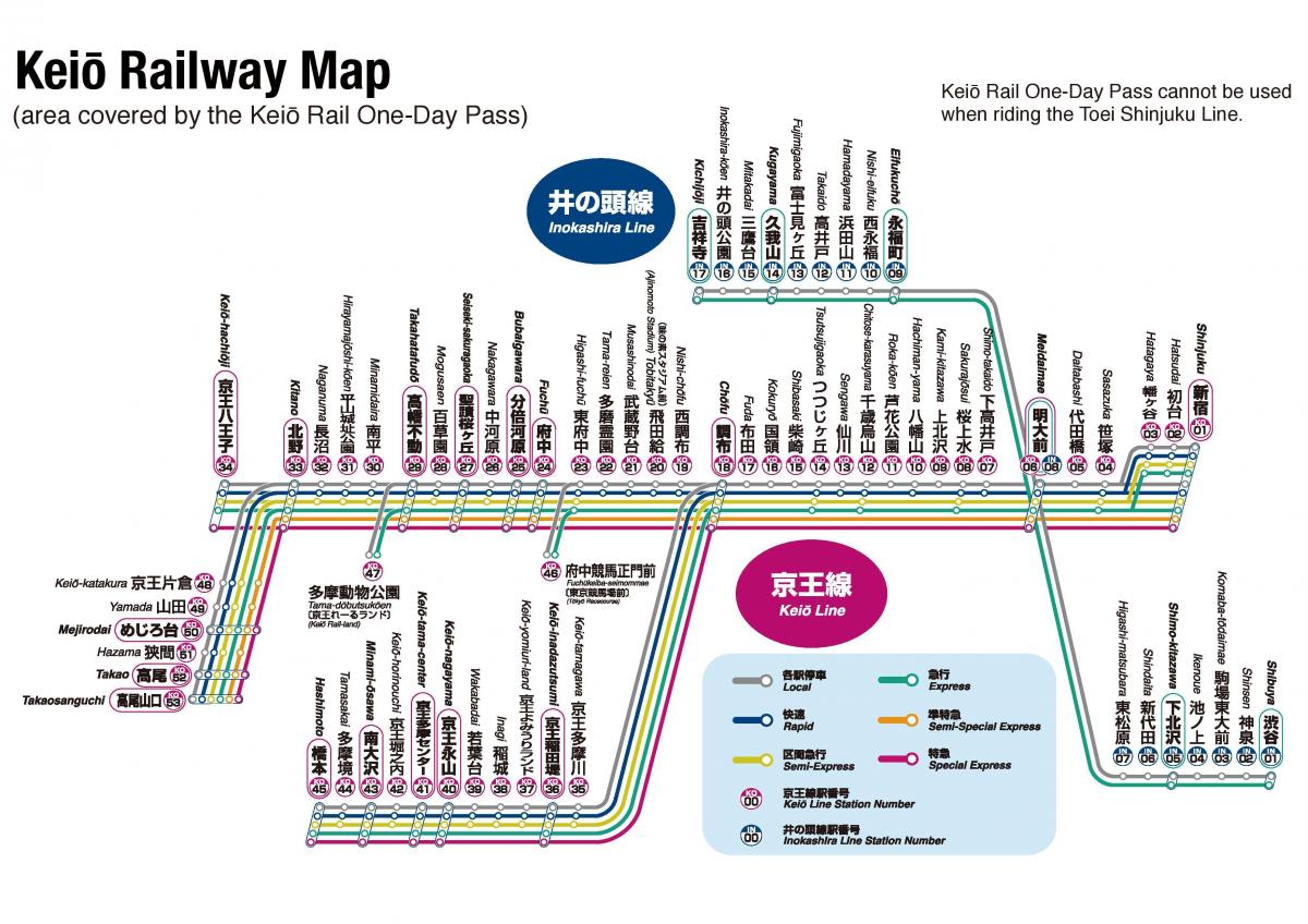 keio train map