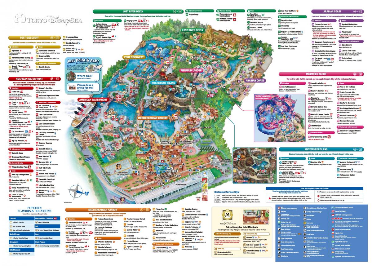 Disneysea map