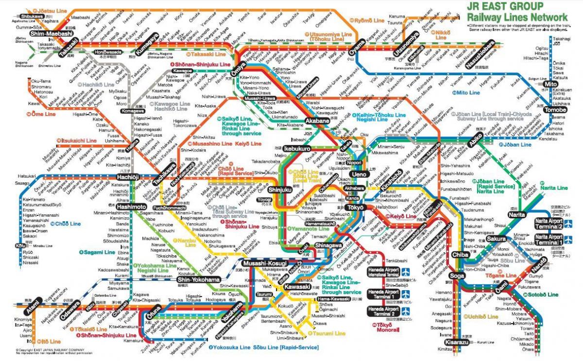 Jr Station Map