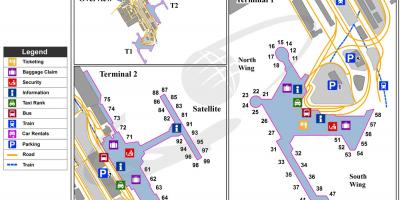 Nrt Tokyo airport map